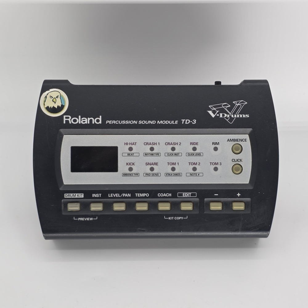 Roland TD-3 V-Drums Percussion Sound Module Drum Brain - MODULE ONLY